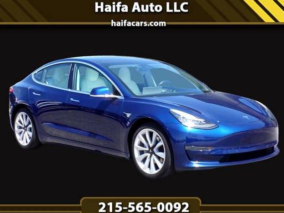 TESLA MODEL 3 2018 5YJ3E1EB1JF147770 image